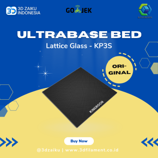 Original Kingroon KP3S Ultrabase Bed Lattice Glass Build Platform